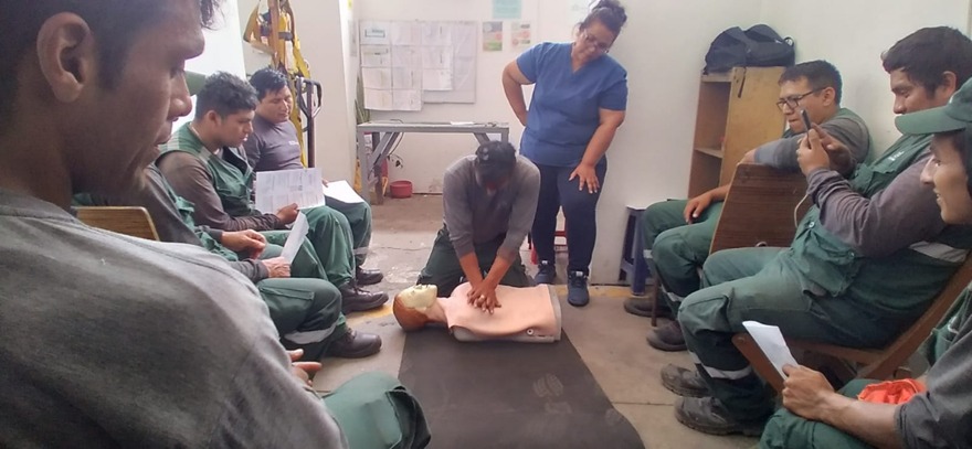 CAPACITACIONES EN SEGURIDAD Y SALUD EN EL TRABAJO